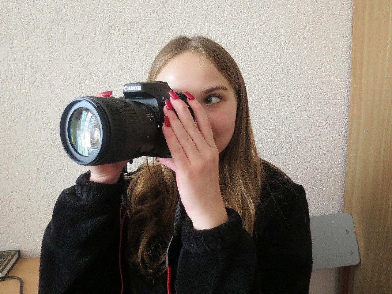 Вікторія Райца намагається спіймати красивий кадр